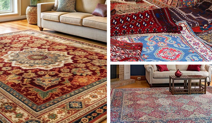 Different types of rug